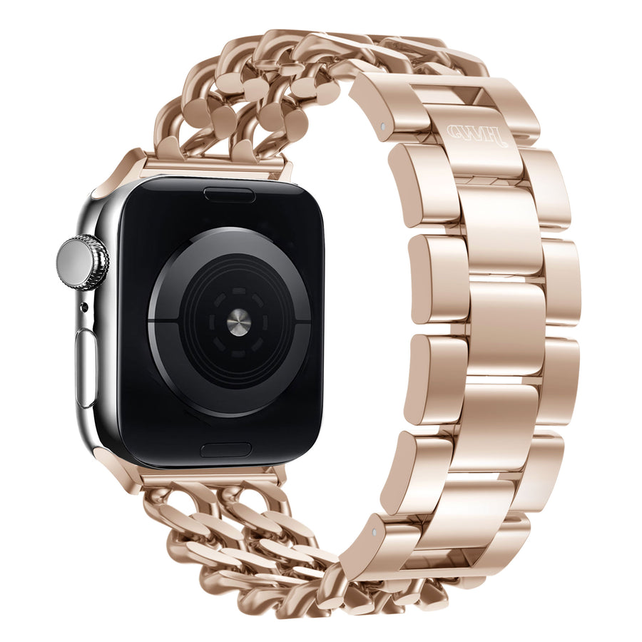 Apple Watch Bracelet acier - Chain strap (rose gold) - 38/40/41/42mm