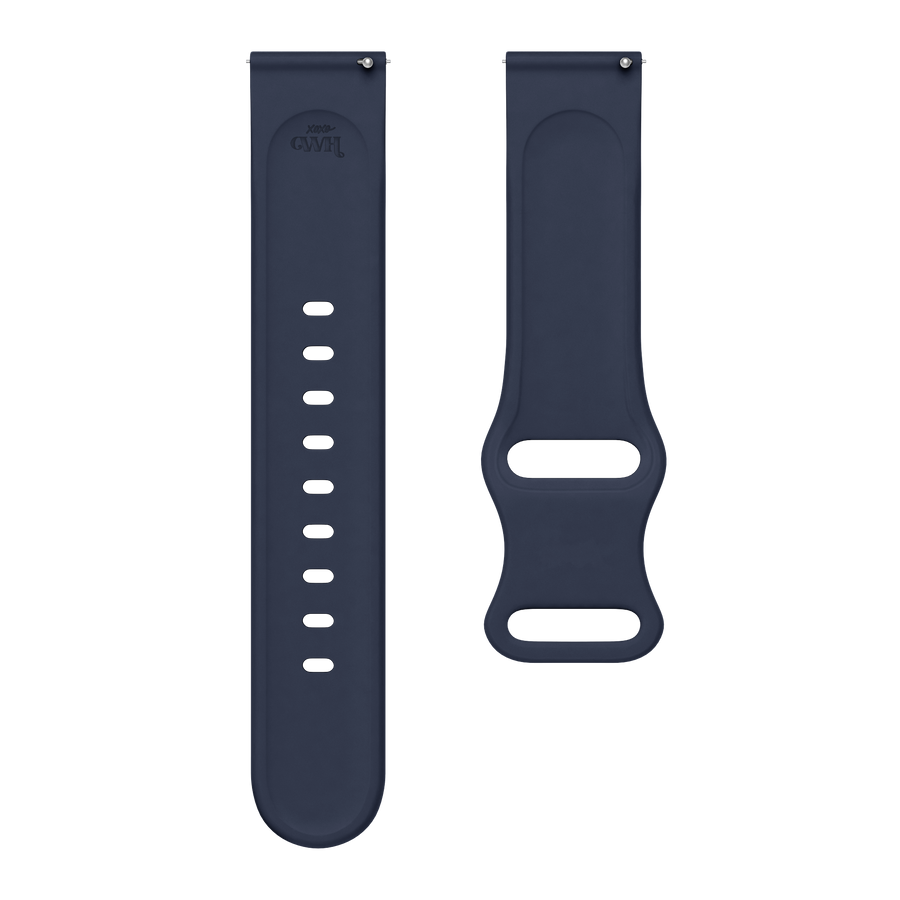 Amazfit GTS 4 (Mini) silicone strap Leopard Print - Midnight Blue