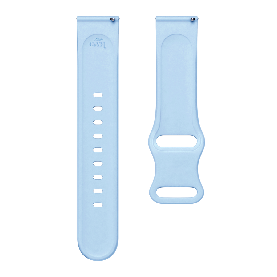 Amazfit GTS 3 silicone strap Leopard Print - Light Blue