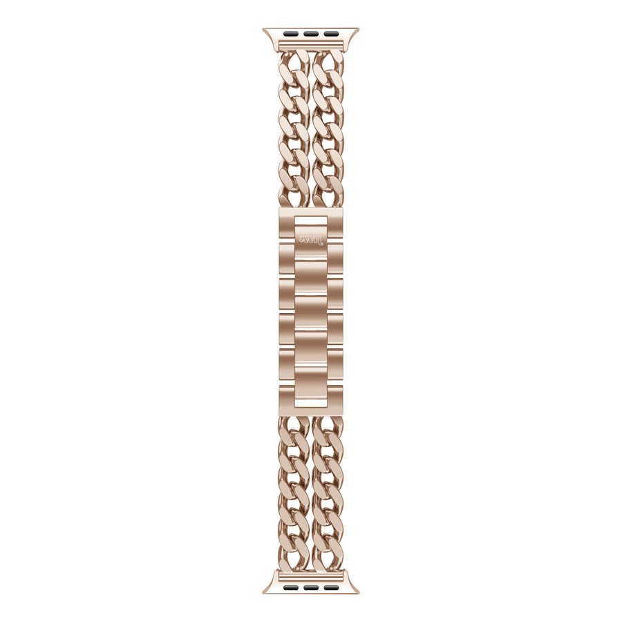 Apple Watch Bracelet acier - Chain strap (rose gold) - 38/40/41/42mm