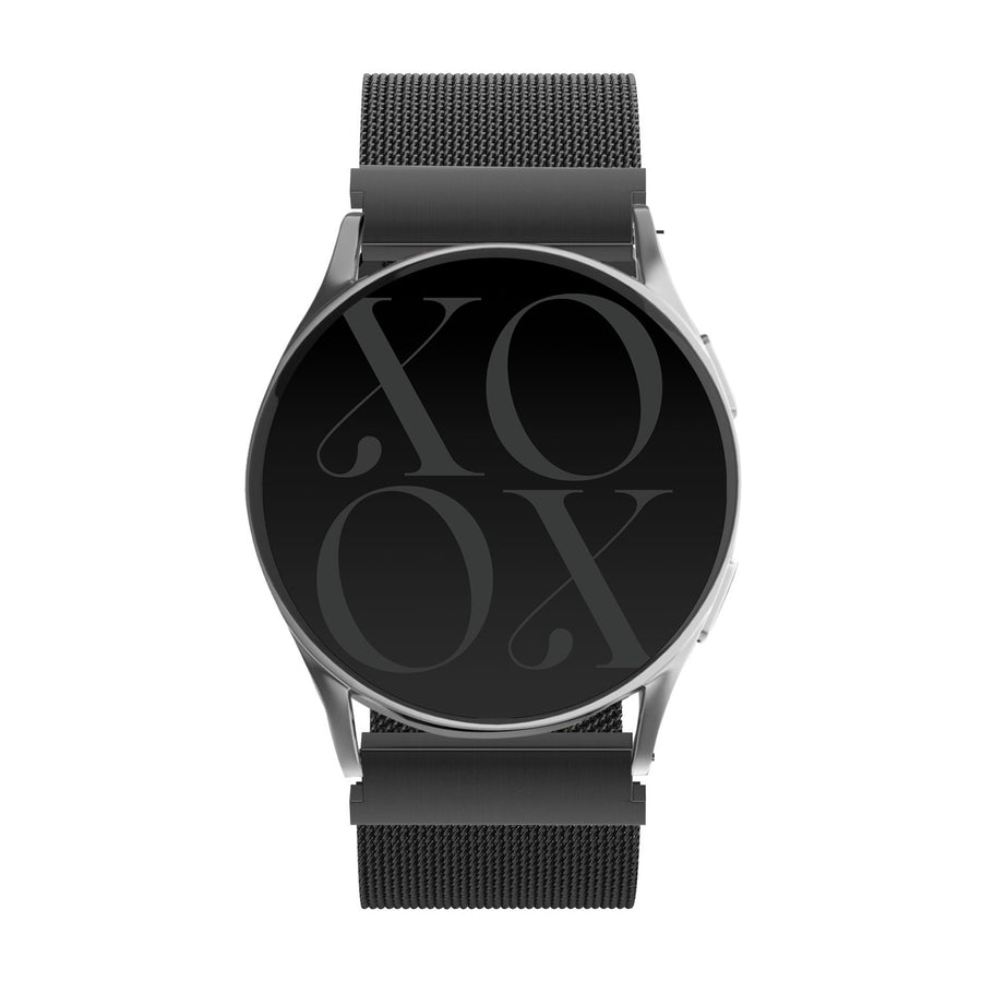 Fossil Gen 5 Milanese strap (black)