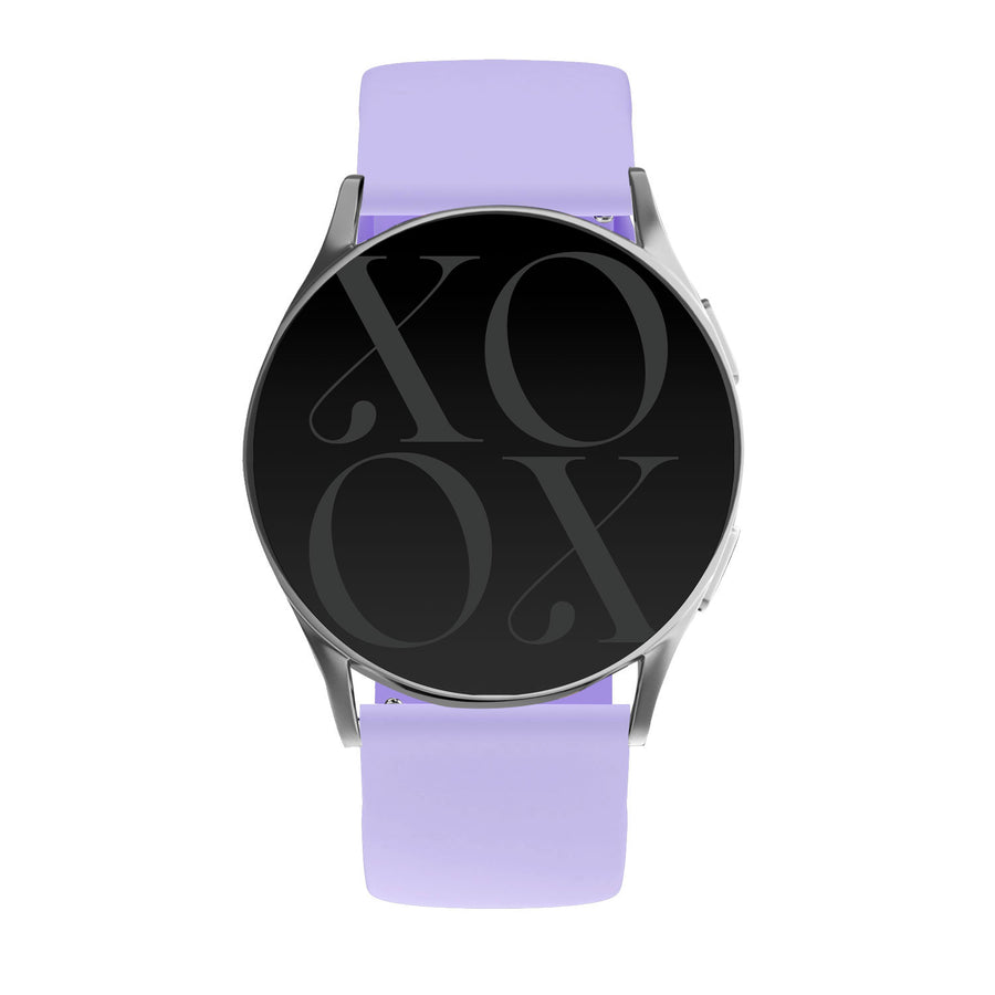 Fossil Gen 5 silicone strap (purple)