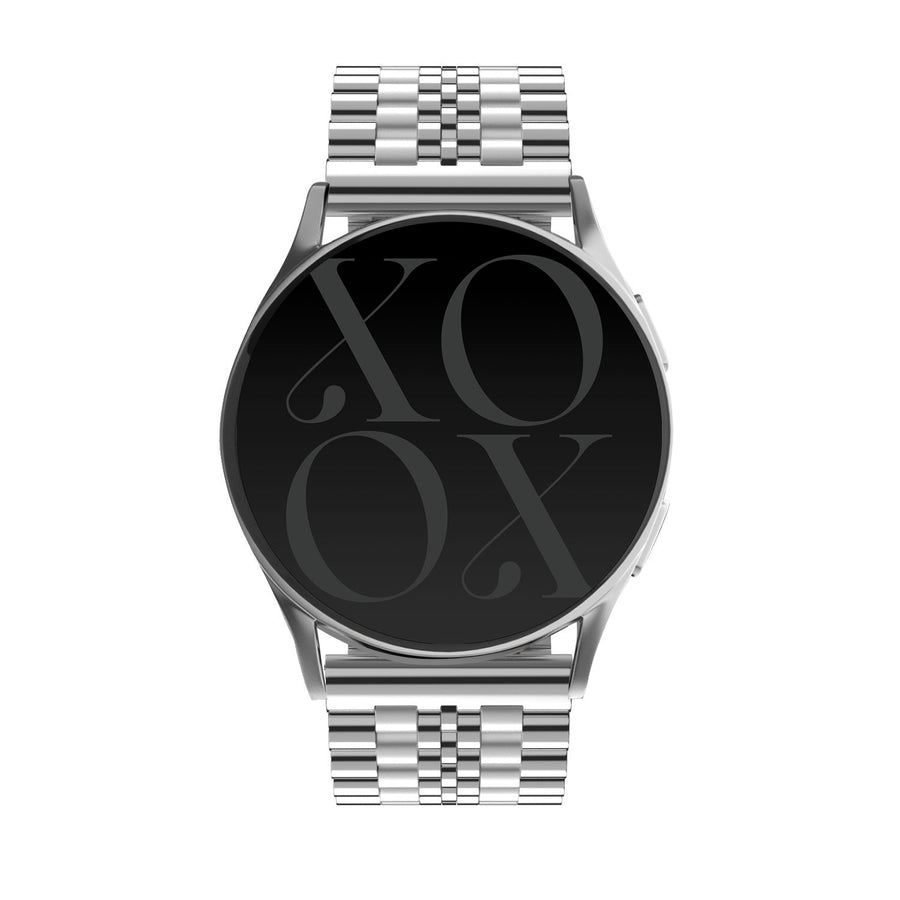 xoxo Wildhearts - Fossil Gen 5 stalen bandje (zilver)