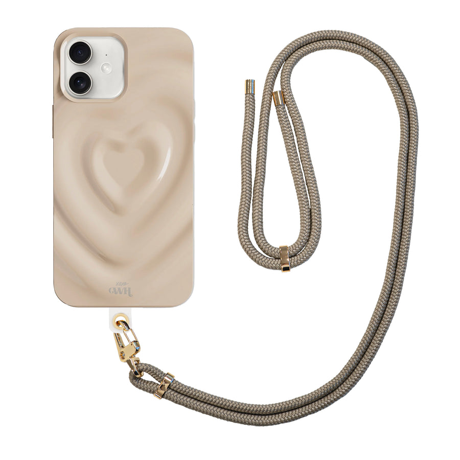 xoxo Wildhearts Biggest Love Creme Cord Case - iPhone 12