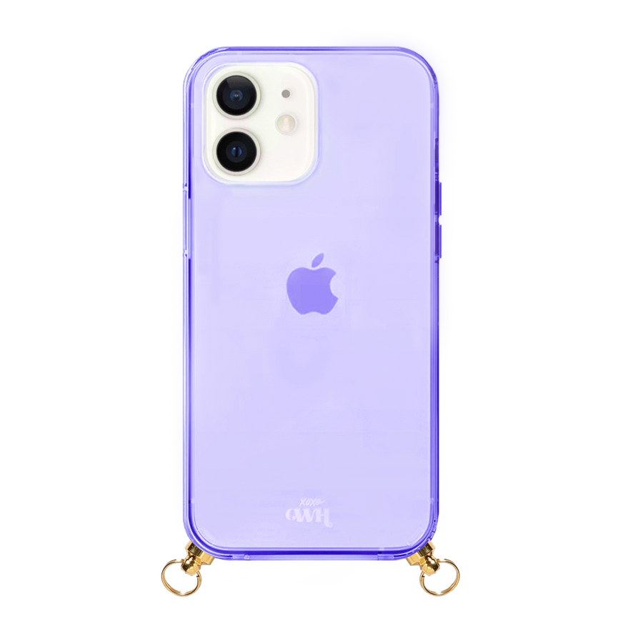 xoxo Wildhearts - Cord Case Purple - iPhone 12