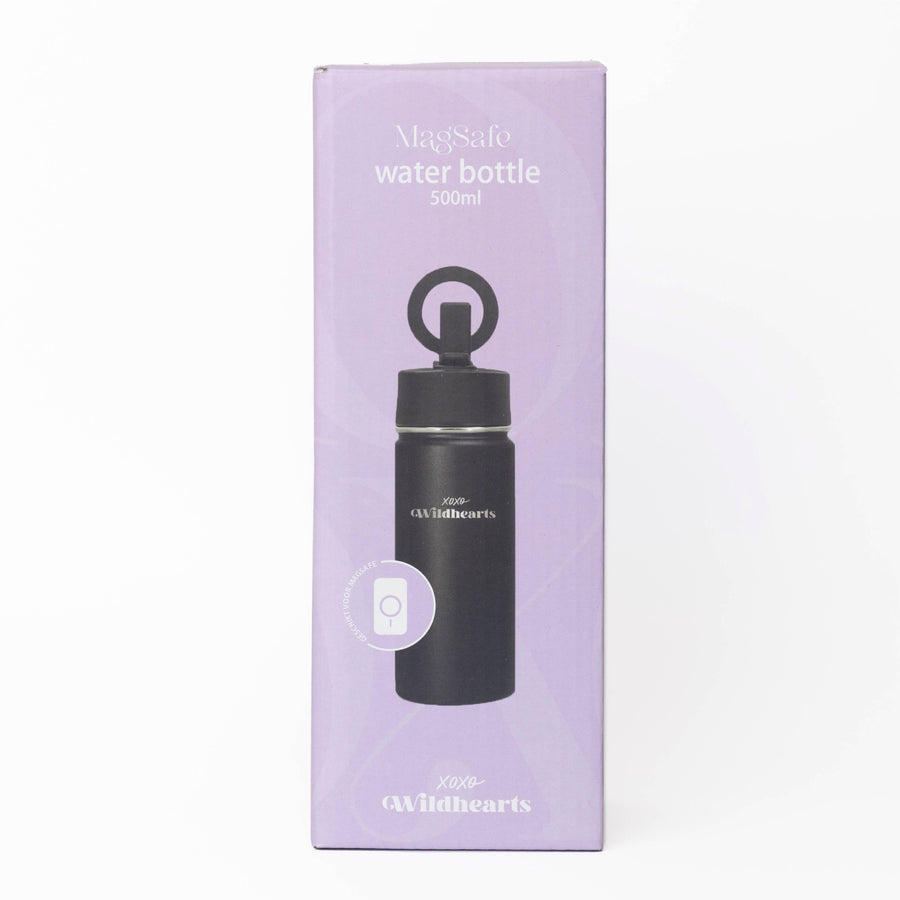 Water Bottle with MagSafe Ring - 500ml - 16oz (Pink)