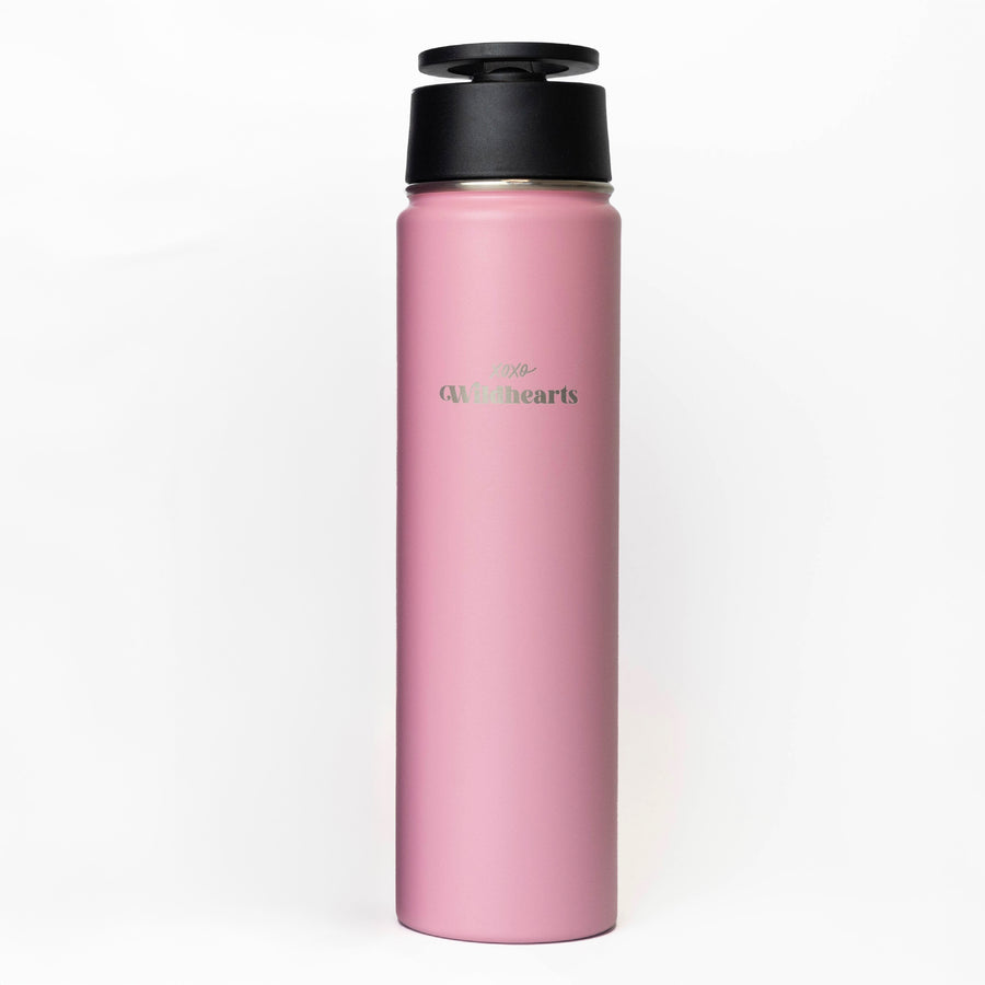 Water Bottle with MagSafe Ring - 700ml - 25oz (Pink)