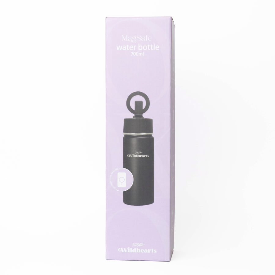 Water Bottle with MagSafe Ring - 700ml - 25oz (Pink)