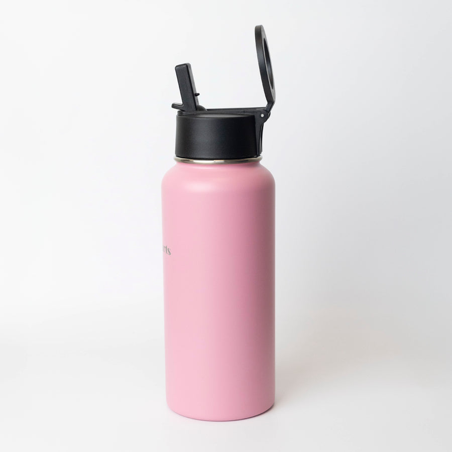 xoxo Wildhearts Water Bottle with MagSafe Ring - 1000ml - 32oz (Pink)