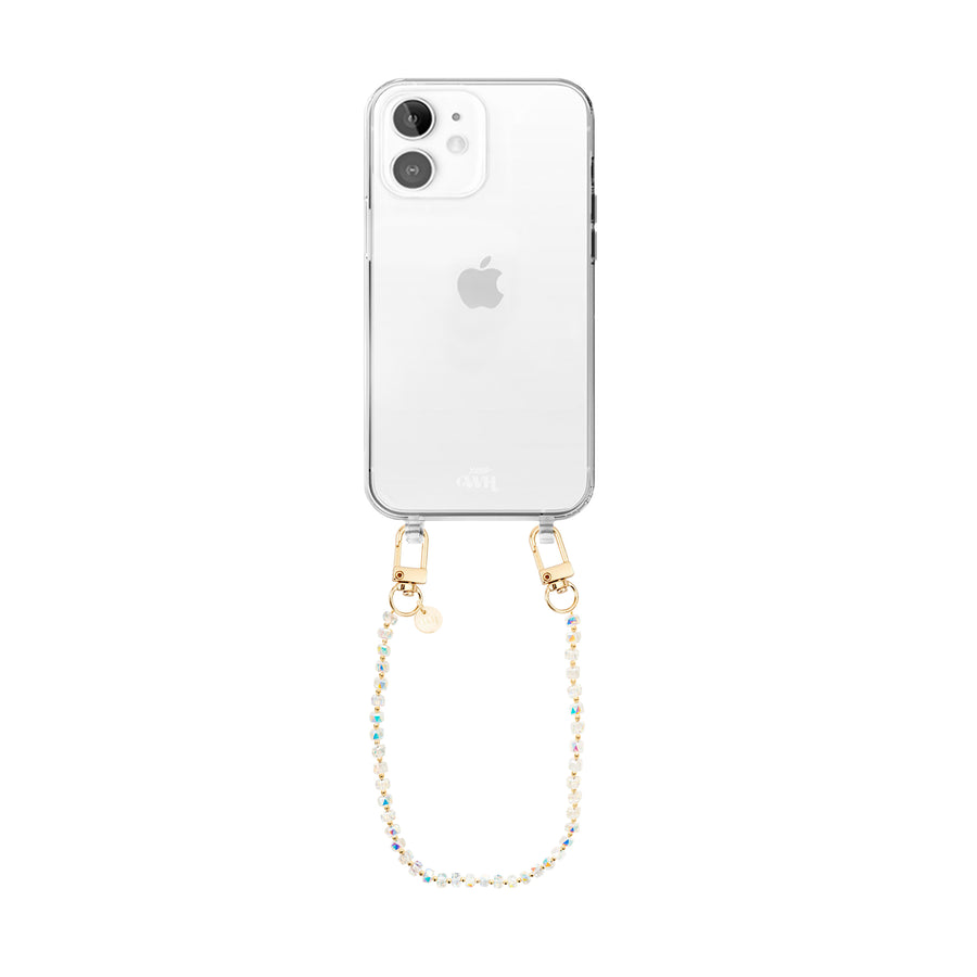 iPhone 12 - Crystal (Transparent) Transparant Cord Case