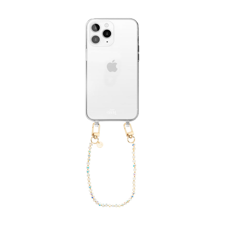 iPhone 11 Pro Max - Crystal (Transparent) Transparant Cord Case