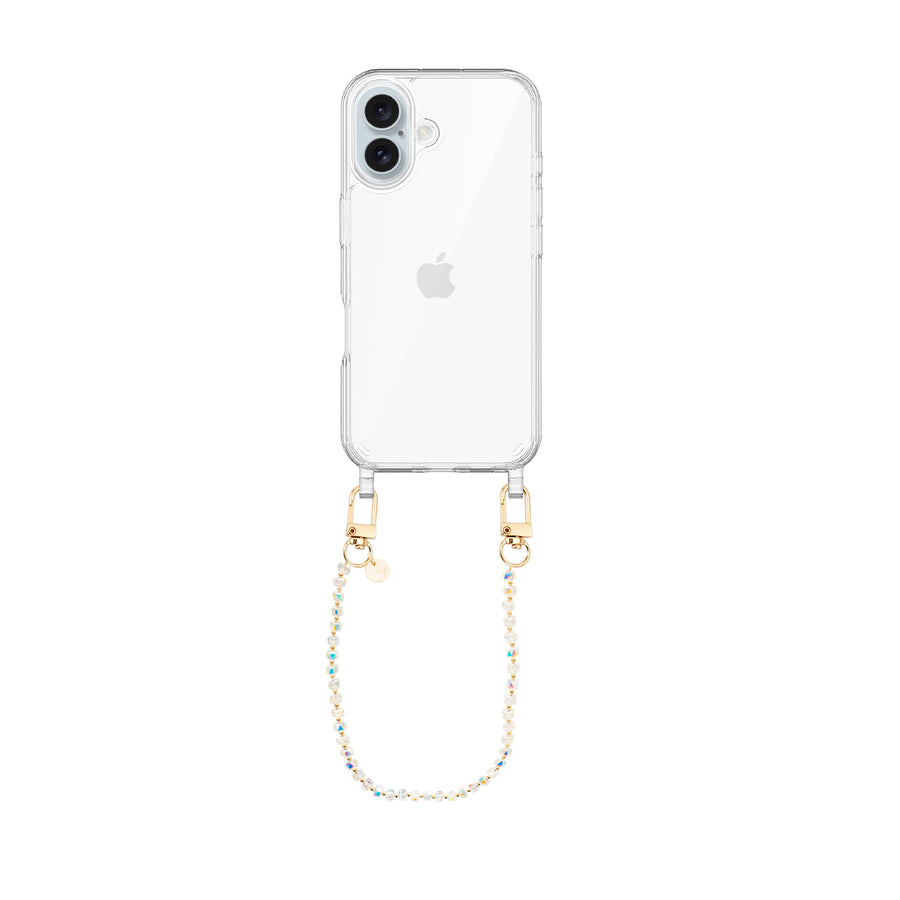 iPhone 16 - Crystal (Transparent) Transparant Cord Case