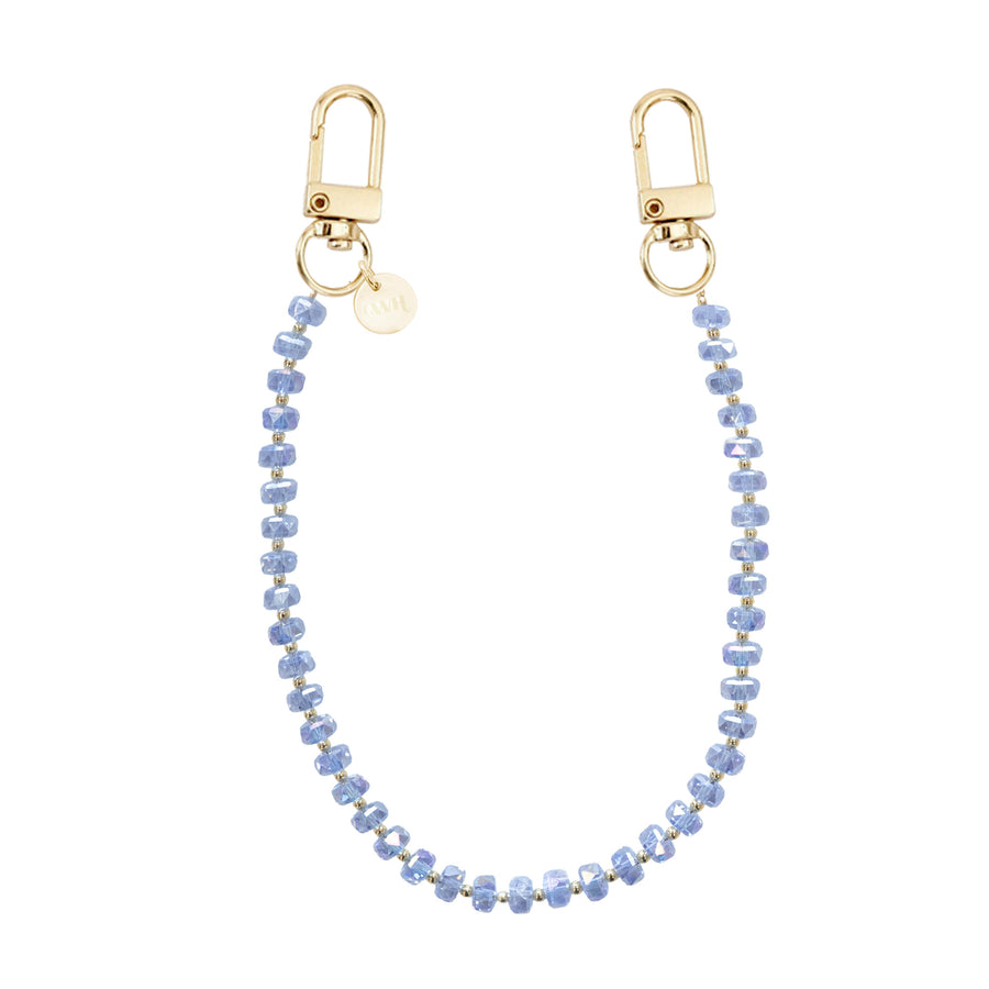 Crystal Charm Cord (blue)