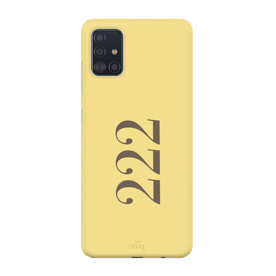 xoxo Wildhearts Samsung A51 Yellow - Personalized Colour Case