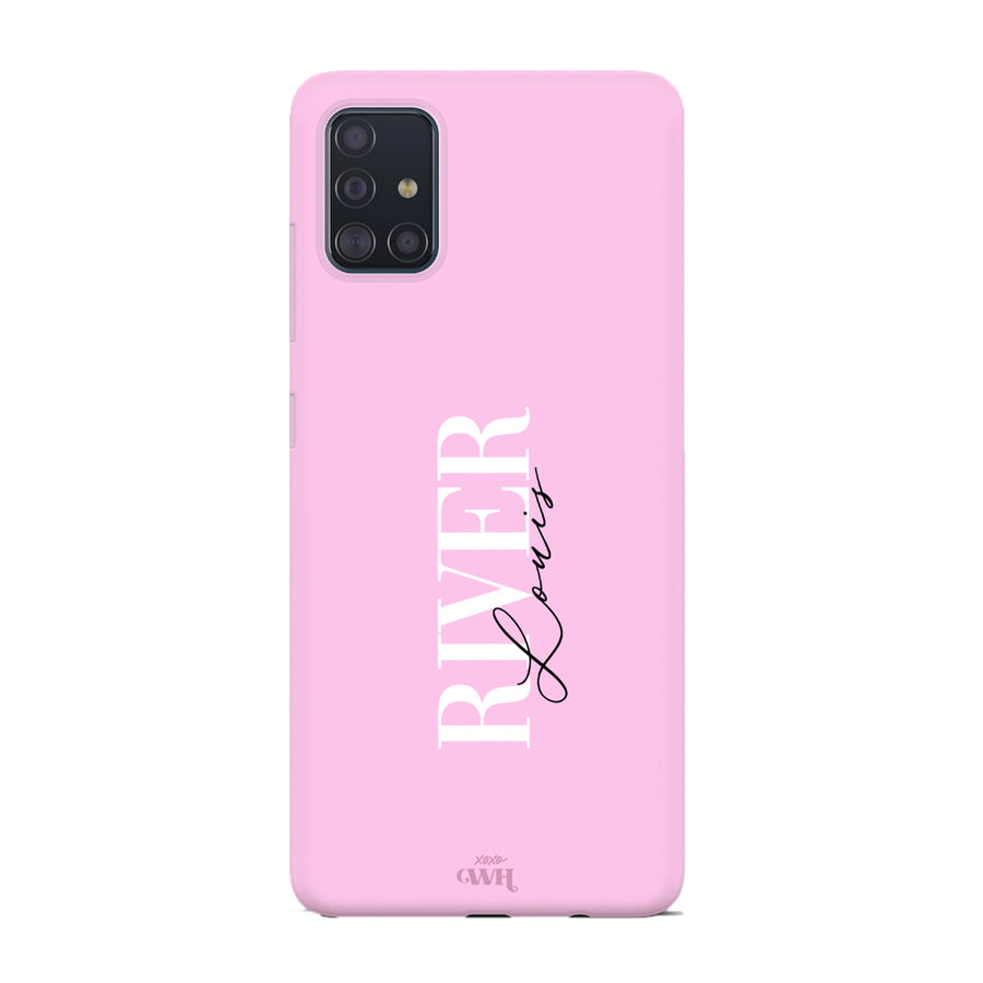 xoxo Wildhearts Samsung A51 Pink - Personalized Colour Case