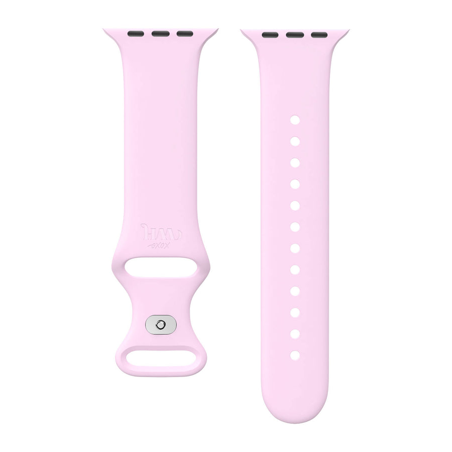 Apple Watch silicone strap pink