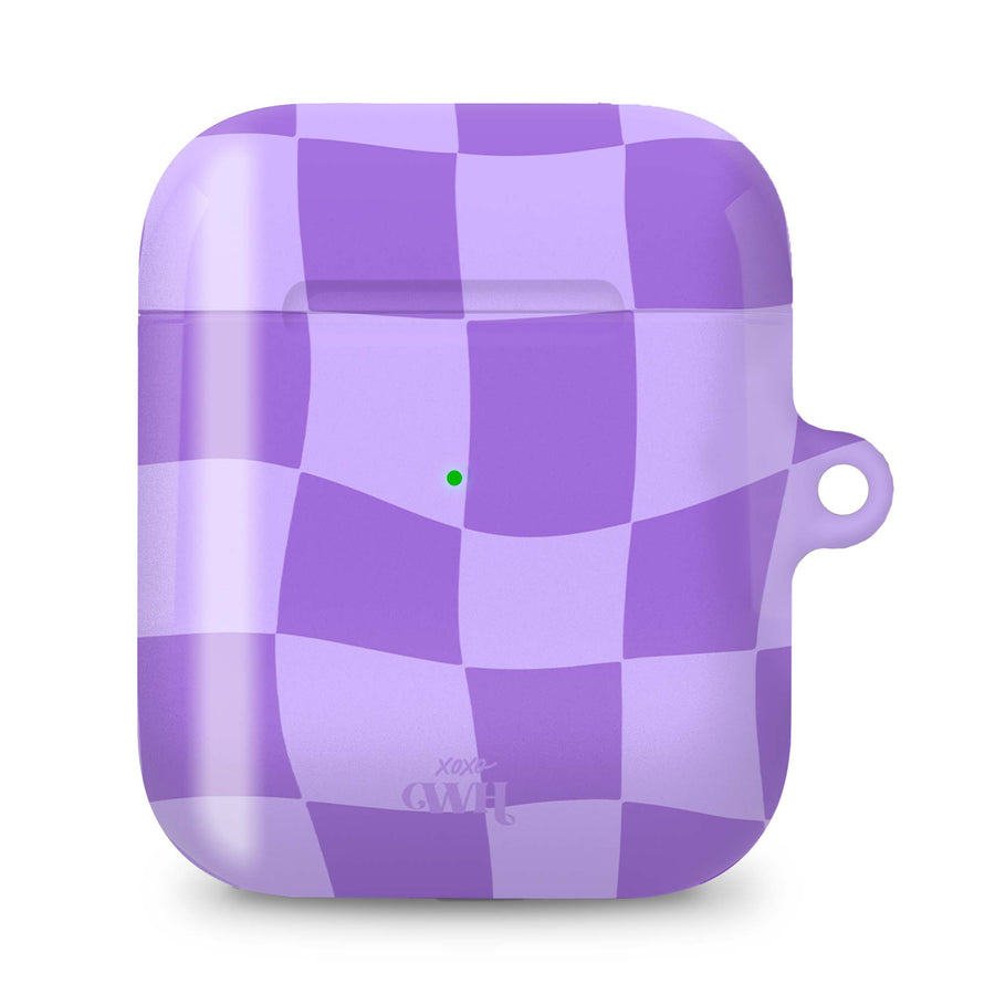 AirPods case - Violet Vibes - Glossy