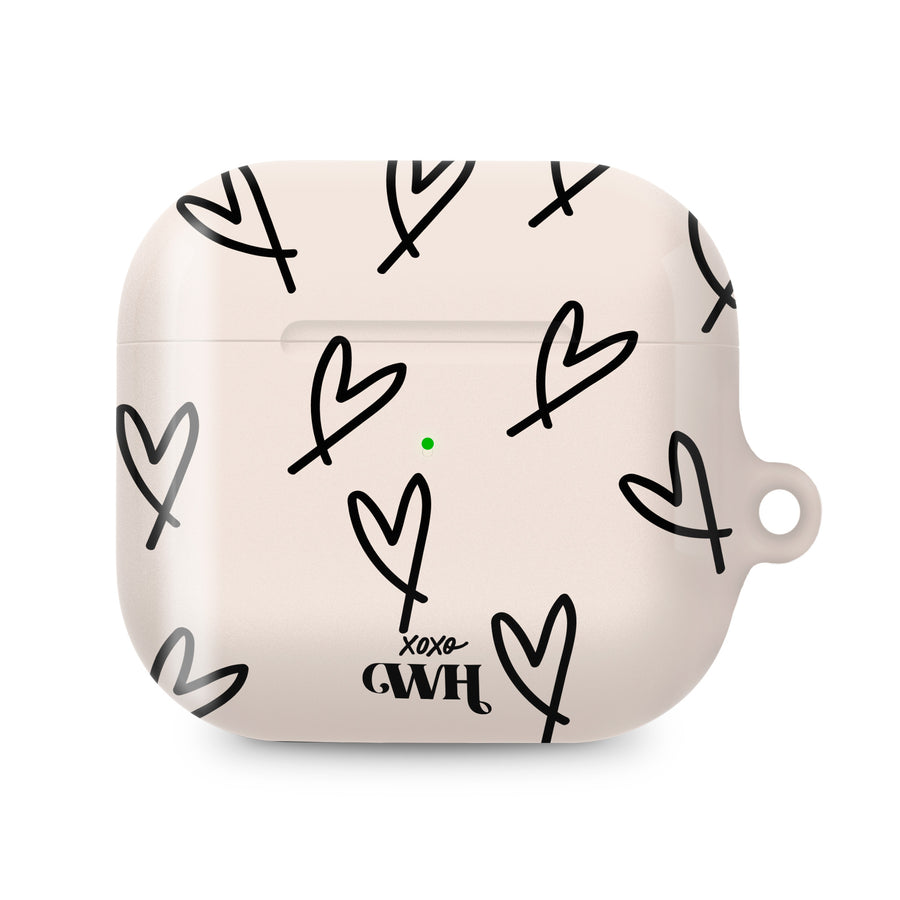 xoxo Wildhearts - AirPods 4 case - All Yours - Glossy