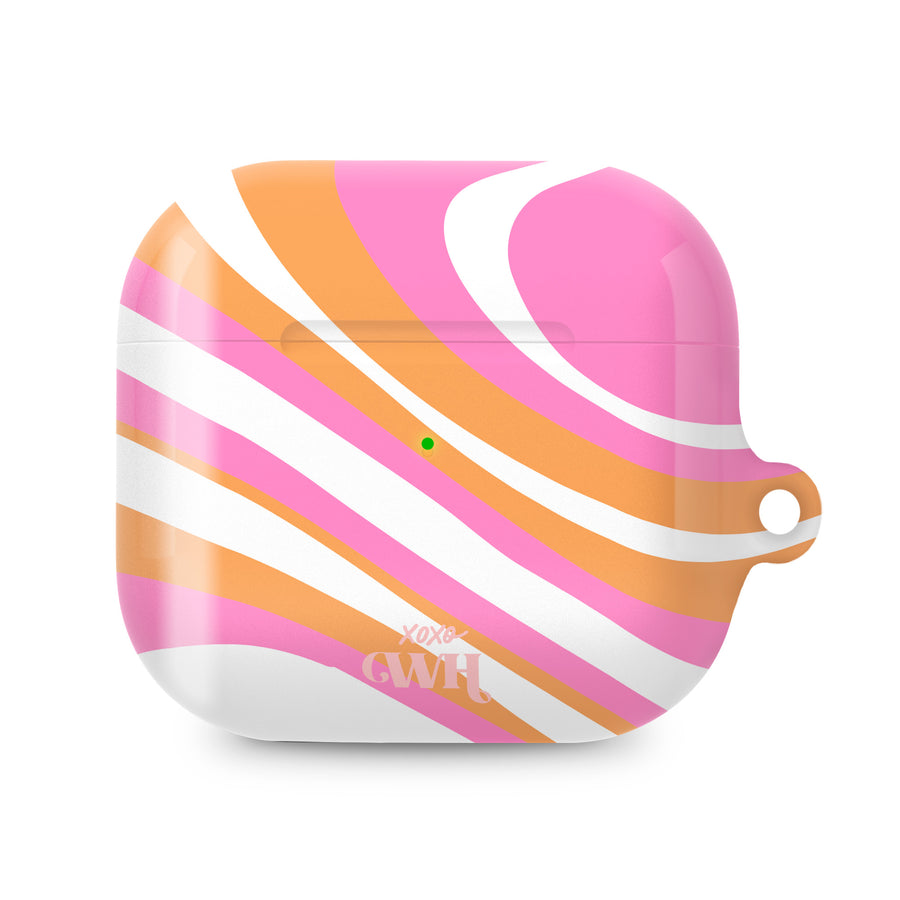 xoxo Wildhearts - AirPods 4 case - Chasing Sunsets - Glossy