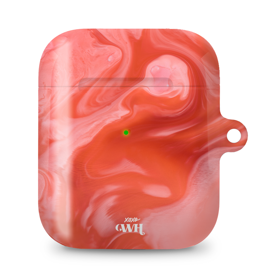 AirPods - Marble Red Lips