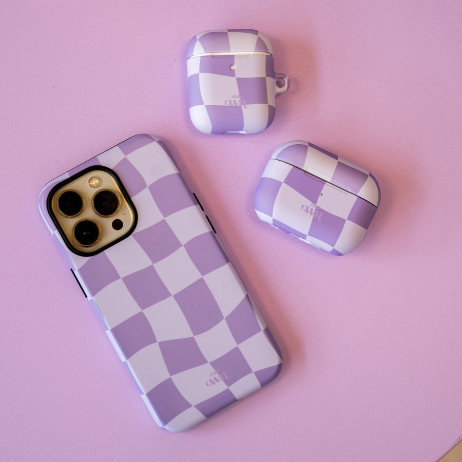 AirPods case - Violet Vibes - Matte