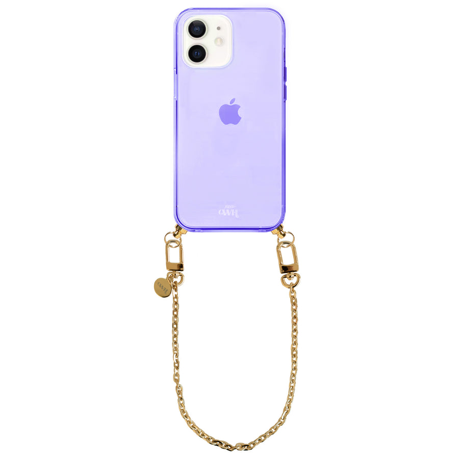 iPhone 11 - Dreamy Cord Case Purple - Short Cord