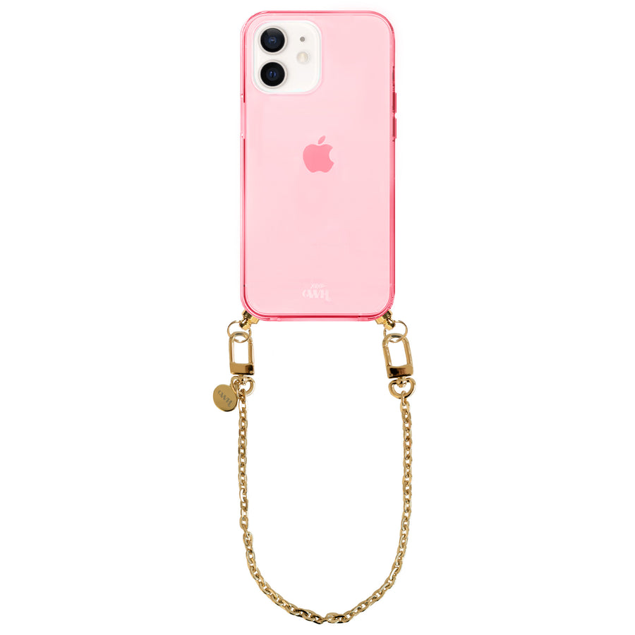 iPhone 11 - Dreamy Cord Case Pink - Short Cord