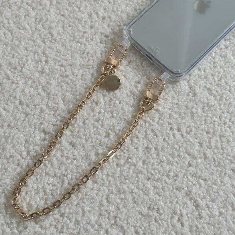 iPhone 11 - Dreamy Transparant Cord Case - Short Cord