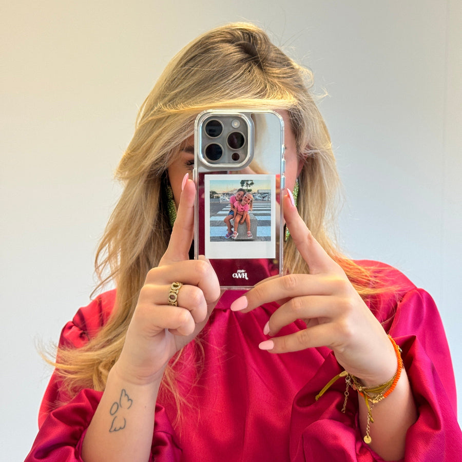 iPhone 12 - Personalised Polaroids Mirror Case