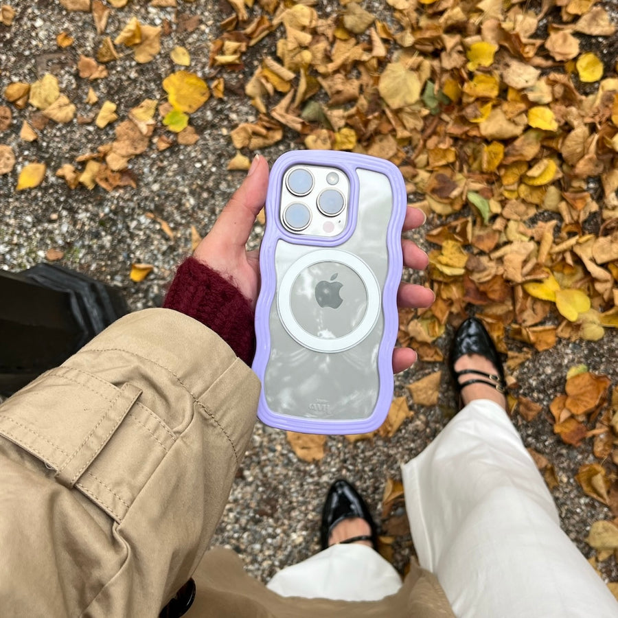 Wavy Case MagSafe Purple - iPhone 13