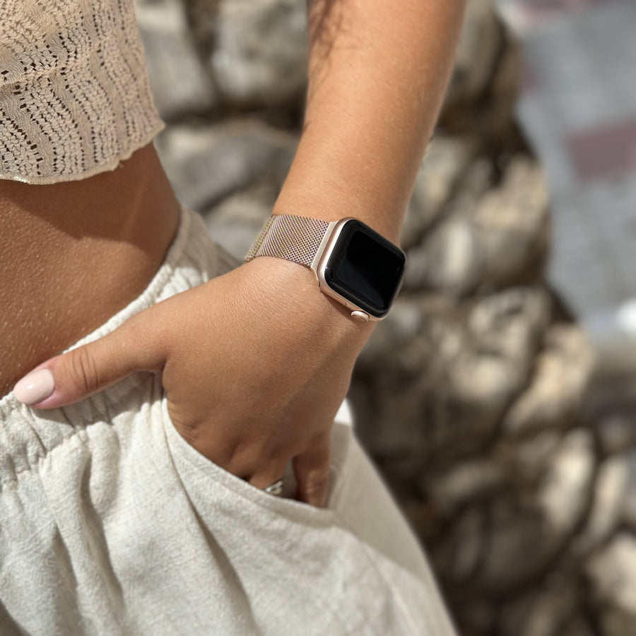 Apple watch se milanees bandje sale