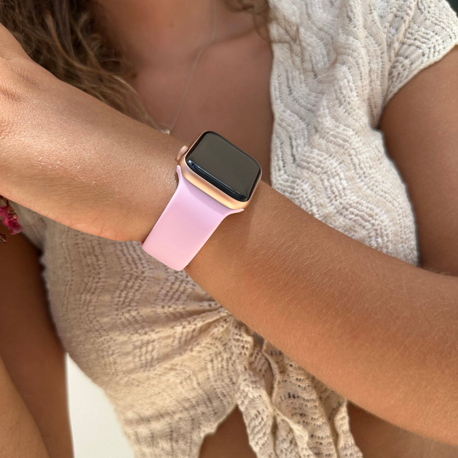 Apple Watch siliconen bandje roze - 38/40/41/42mm