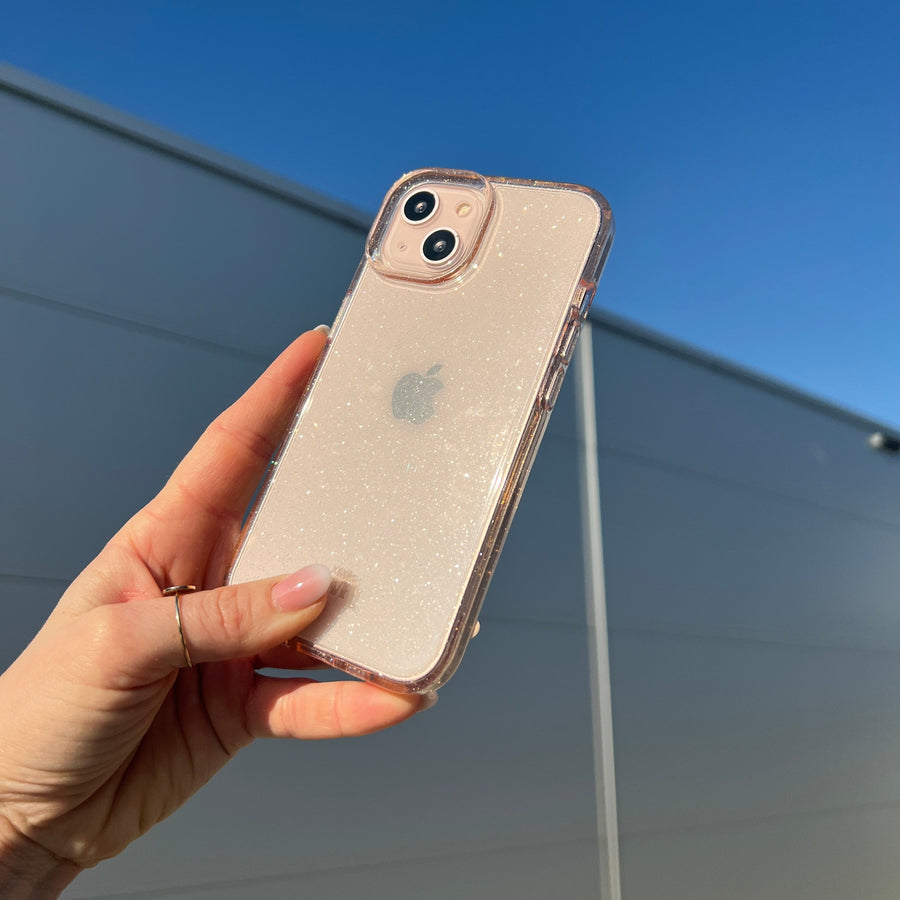 Sparkle Away Gold personalized - iPhone XR