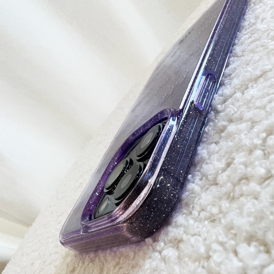 Sparkle Away Purple Personalized - iPhone 12 Pro Max