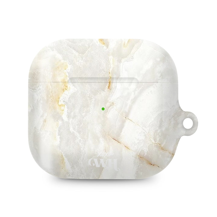 Marble Off Whites - AirPods