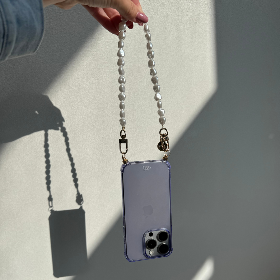 iPhone 11 - Pearlfection Cord Case Purple - Short Cord