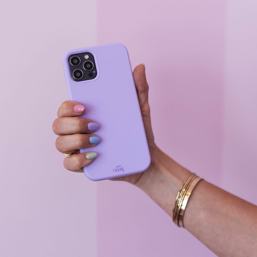 Samsung A12 – Colour Case Purple - Wildhearts Case