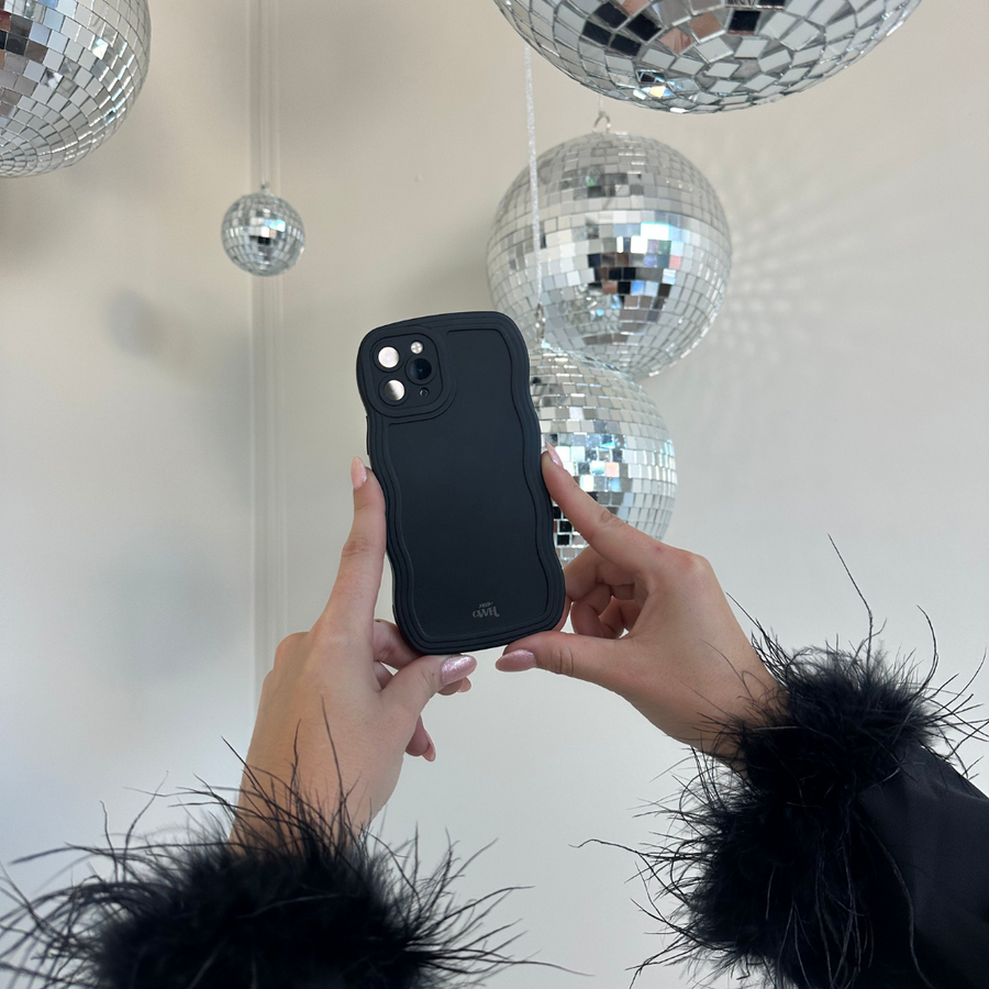 Wavy case Black - iPhone 11