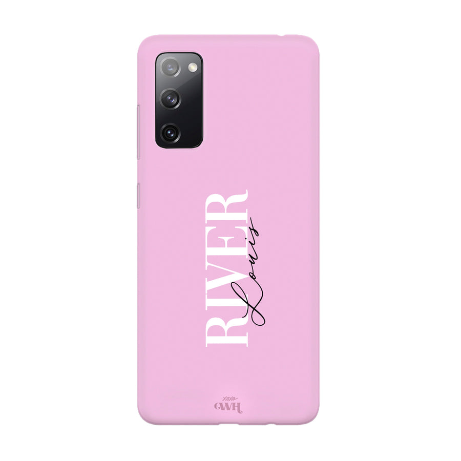 xoxo Wildhearts Samsung S20 Pink - Personalized Colour Case