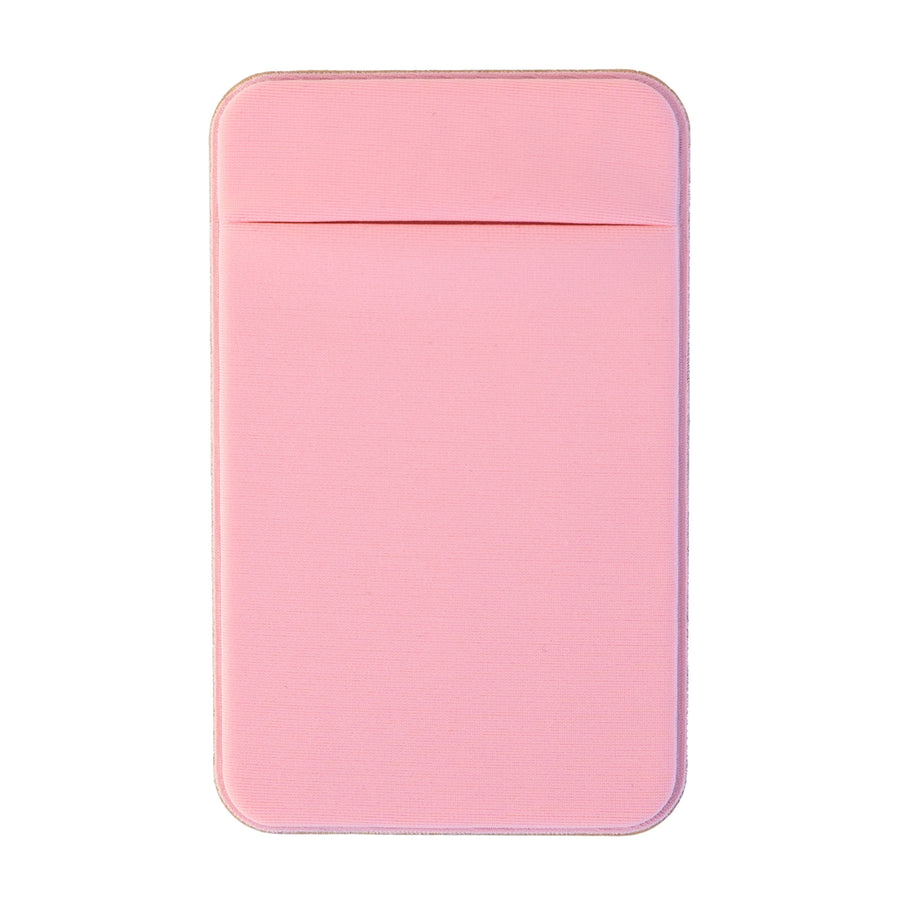 Elastic Lycra Sticker Wallet (Pink)