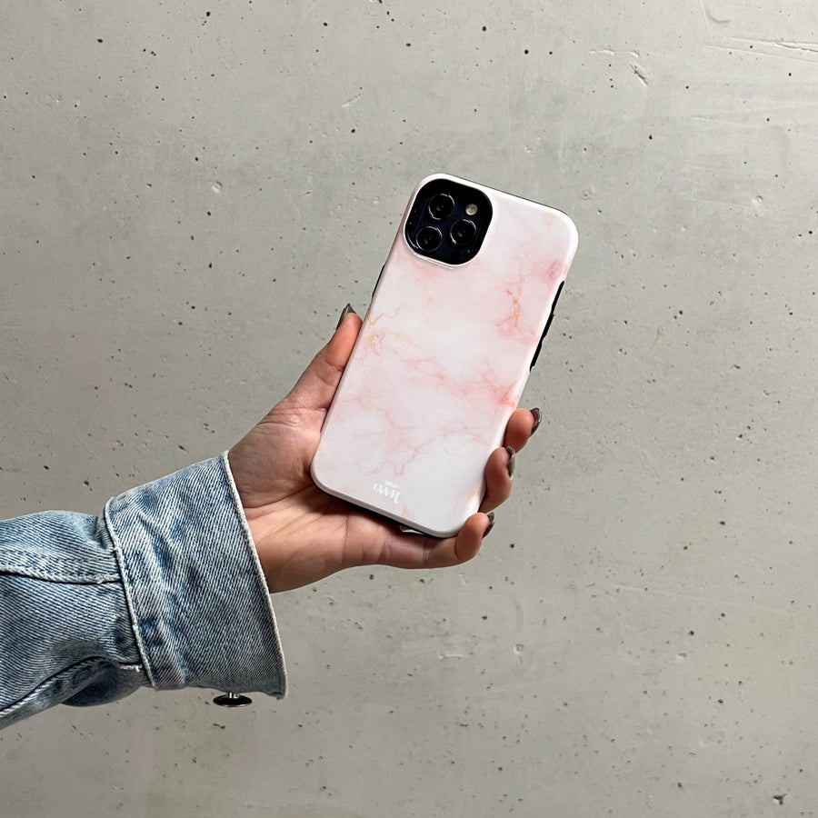 Marble Dusty Pink - iPhone 13 mini