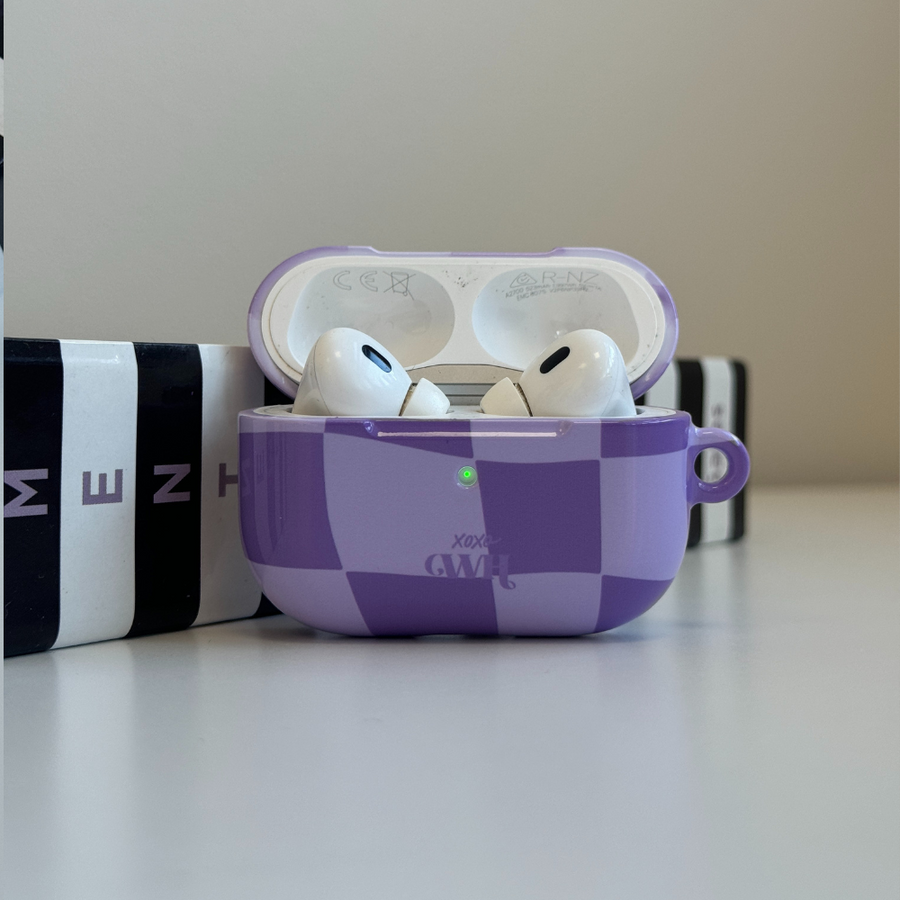 AirPods Pro case - Violet Vibes - Glossy