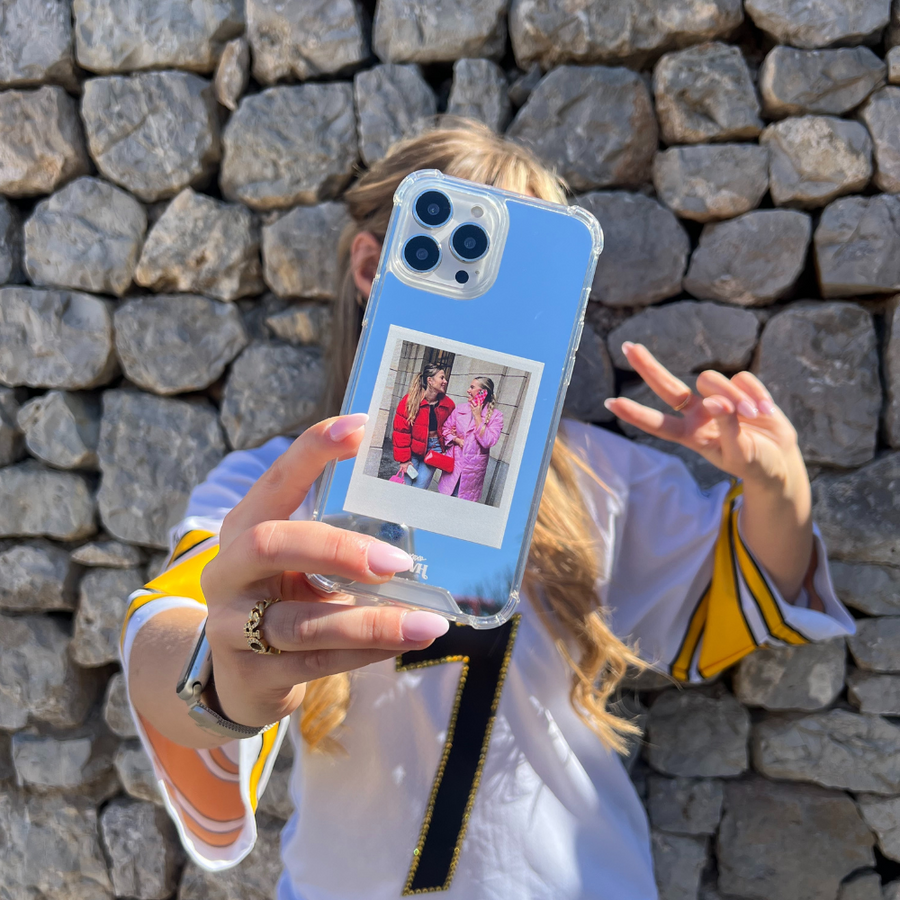 Personalized Polaroids Mirror Case