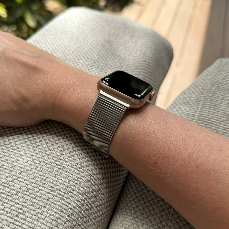 Apple Watch Milanees bandje sterrenlicht - 38/40/41/42mm