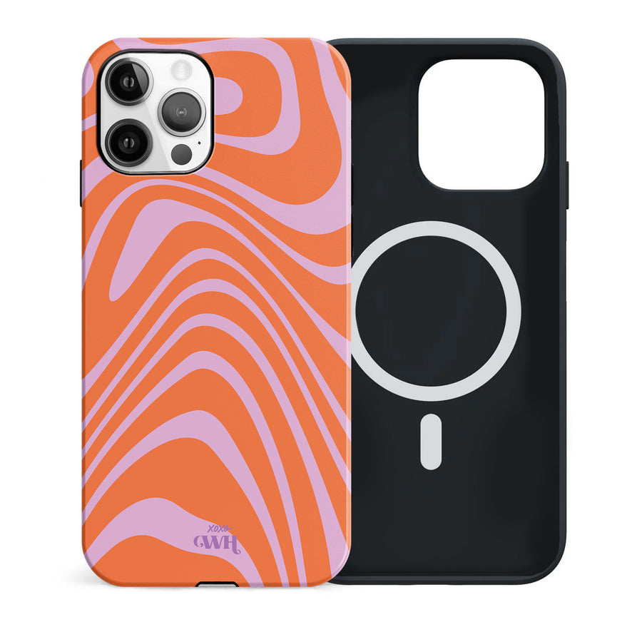 Boogie Wonderland Orange MagSafe - Double Layer - iPhone 12 Pro Max