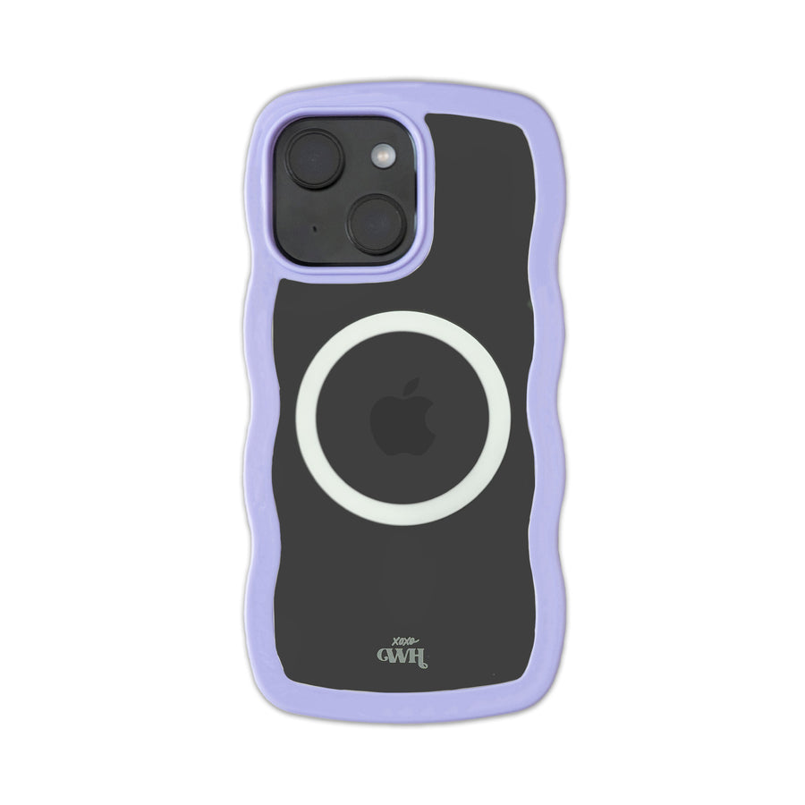 Wavy Case MagSafe Purple - iPhone 15