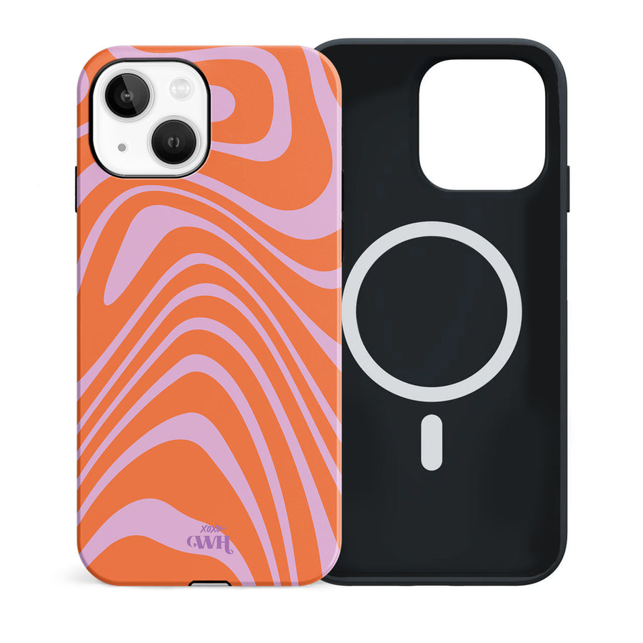 Boogie Wonderland Orange MagSafe - Double Layer - iPhone 13