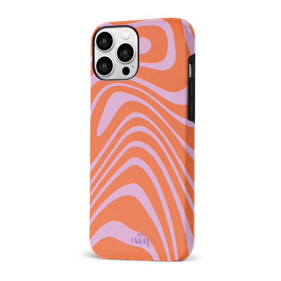 xoxo Wildhearts - Boogie Wonderland Orange MagSafe - Double Layer - iPhone 13 Pro