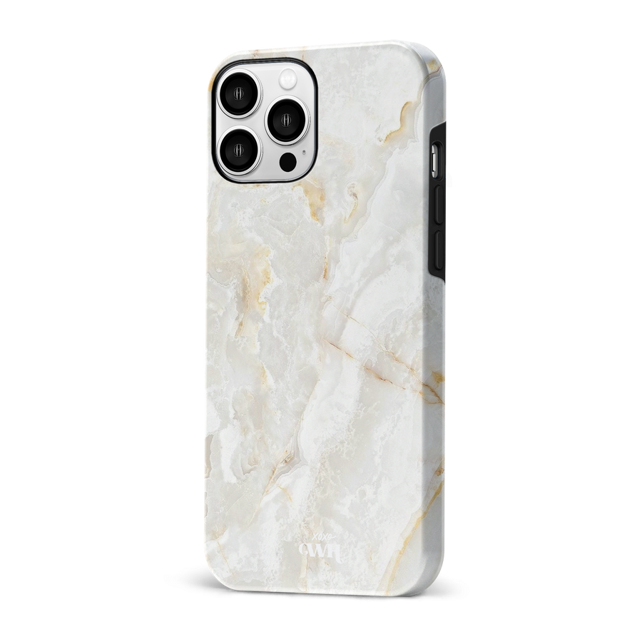 Marble Off Whites - iPhone 14 Pro Max