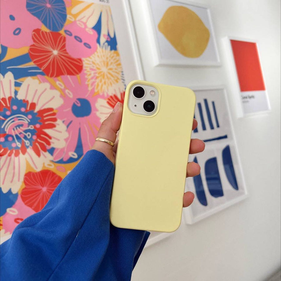 Samsung A21s – Colour Case Yellow - Wildhearts Case